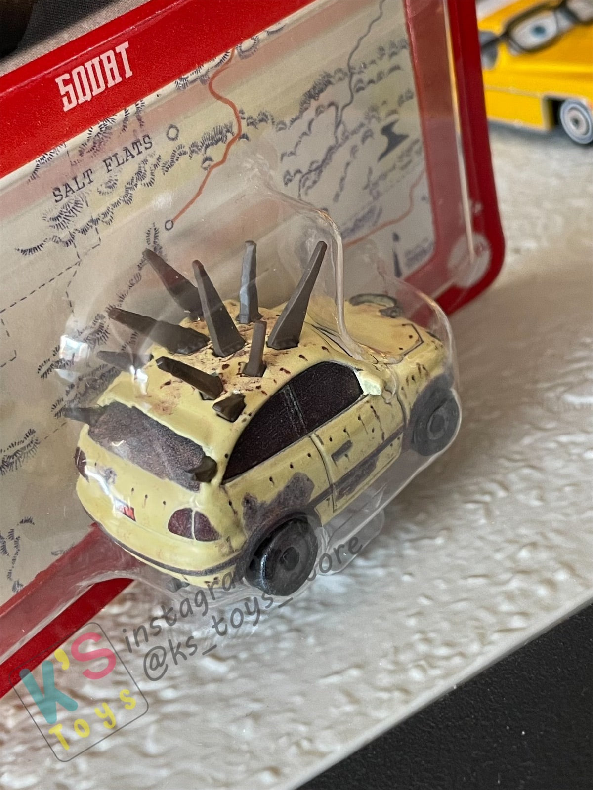 DISNEY PIXAR CARS BY MATTEL - "SQUAT" CARS ON THE ROAD - 2023 NEW RELEASE - BNIP