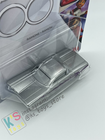 DISNEY PIXAR CARS BY MATTEL - "SILVER RAMONE" 100 YEARS DISNEY ANNIVERSARY 2023 NEW RELEASE - BNIP