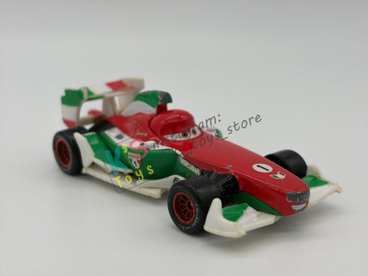 PRE-OWNED / LOOSE DISNEY PIXAR CARS - "FRANCESCO BERNOULLI" - CARS 2 - PLAYED CONDITION
