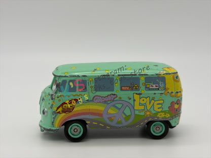 PRE-OWNED / LOOSE DISNEY PIXAR CARS - "RACE TEAM FILLMORE" CARS 2 SERIES - PLAYED CONDITION - READ DESCRIPTION!!!!!!!!!!