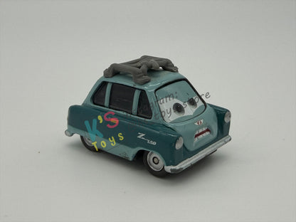 PRE-OWNED / LOOSE DISNEY PIXAR CARS - "PROFESSOR Z" - MISSING MONOCLE BUT IN CONDITION
