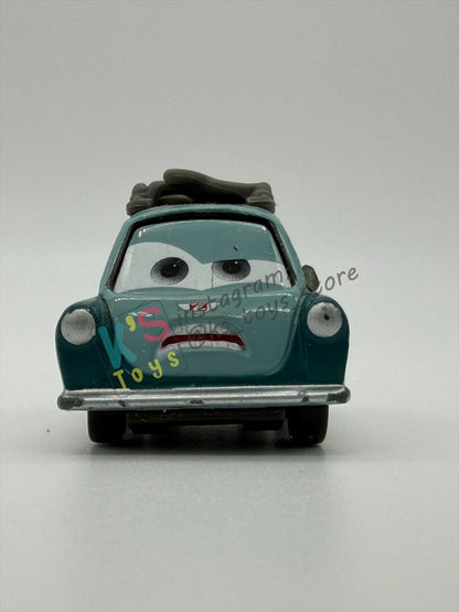 PRE-OWNED / LOOSE DISNEY PIXAR CARS - "PROFESSOR Z" - MISSING MONOCLE BUT IN CONDITION