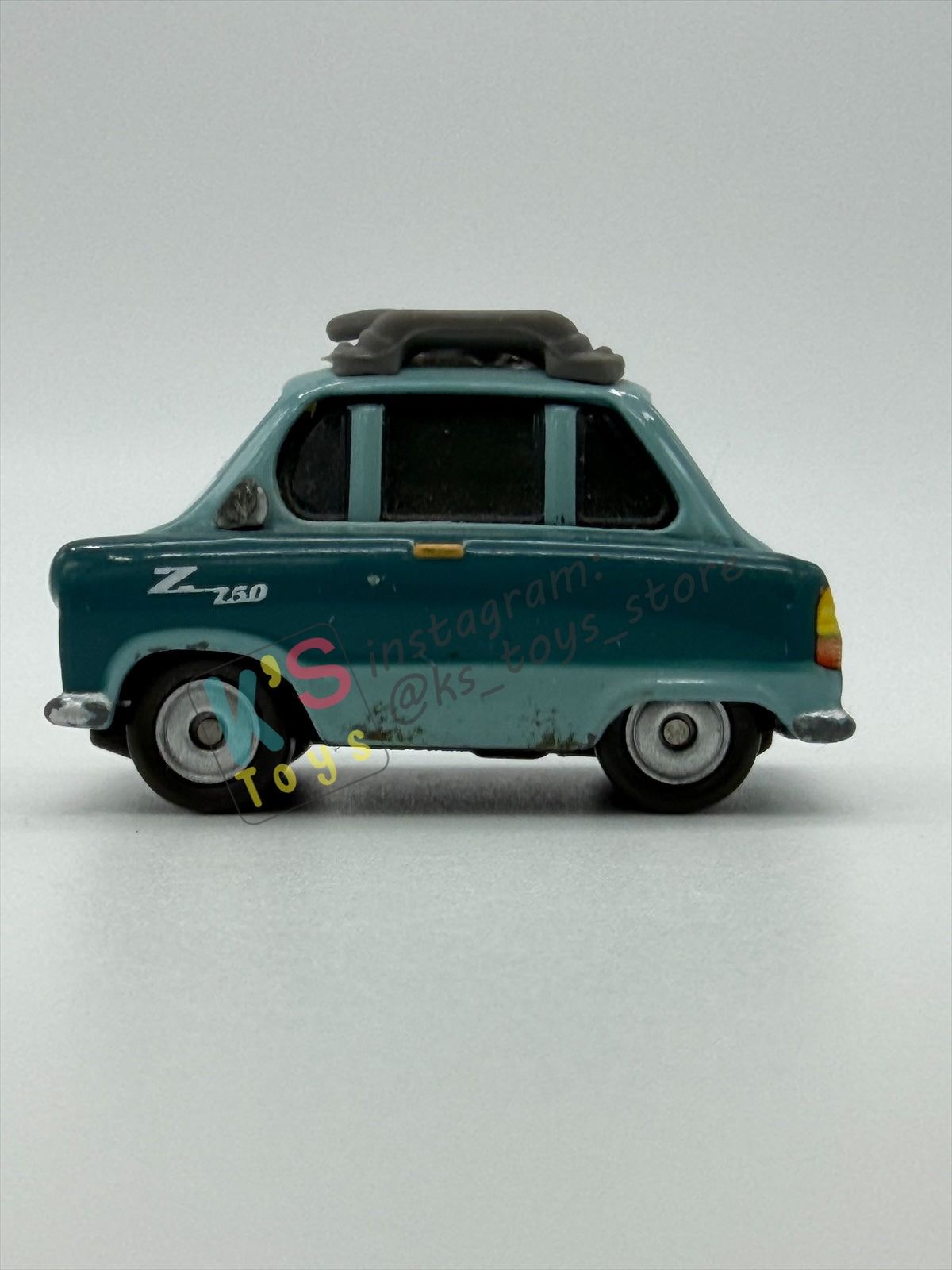 PRE-OWNED / LOOSE DISNEY PIXAR CARS - "PROFESSOR Z" - MISSING MONOCLE BUT IN CONDITION