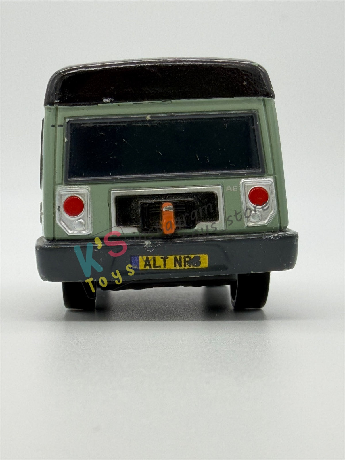 DISNEY STORE OF DISNEY PIXAR CARS 1:43 - MILEX AXLEROD - CARS 2 SERIES - PRE-OWNED IN GOOD CONDITION