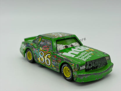 FREE ITEM!!! PRE-OWNED / LOOSE DISNEY PIXAR CARS - "CHICK HICKS" CARS SERIES - MISSING/BROKEN PART