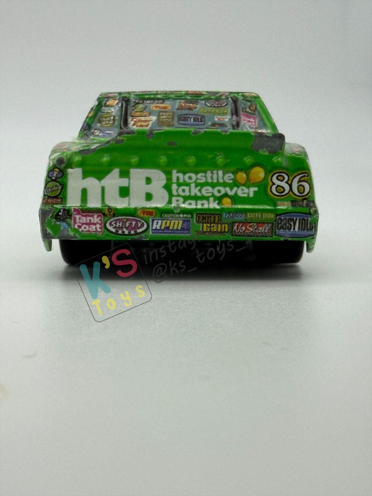 FREE ITEM!!! PRE-OWNED / LOOSE DISNEY PIXAR CARS - "CHICK HICKS" CARS SERIES - MISSING/BROKEN PART