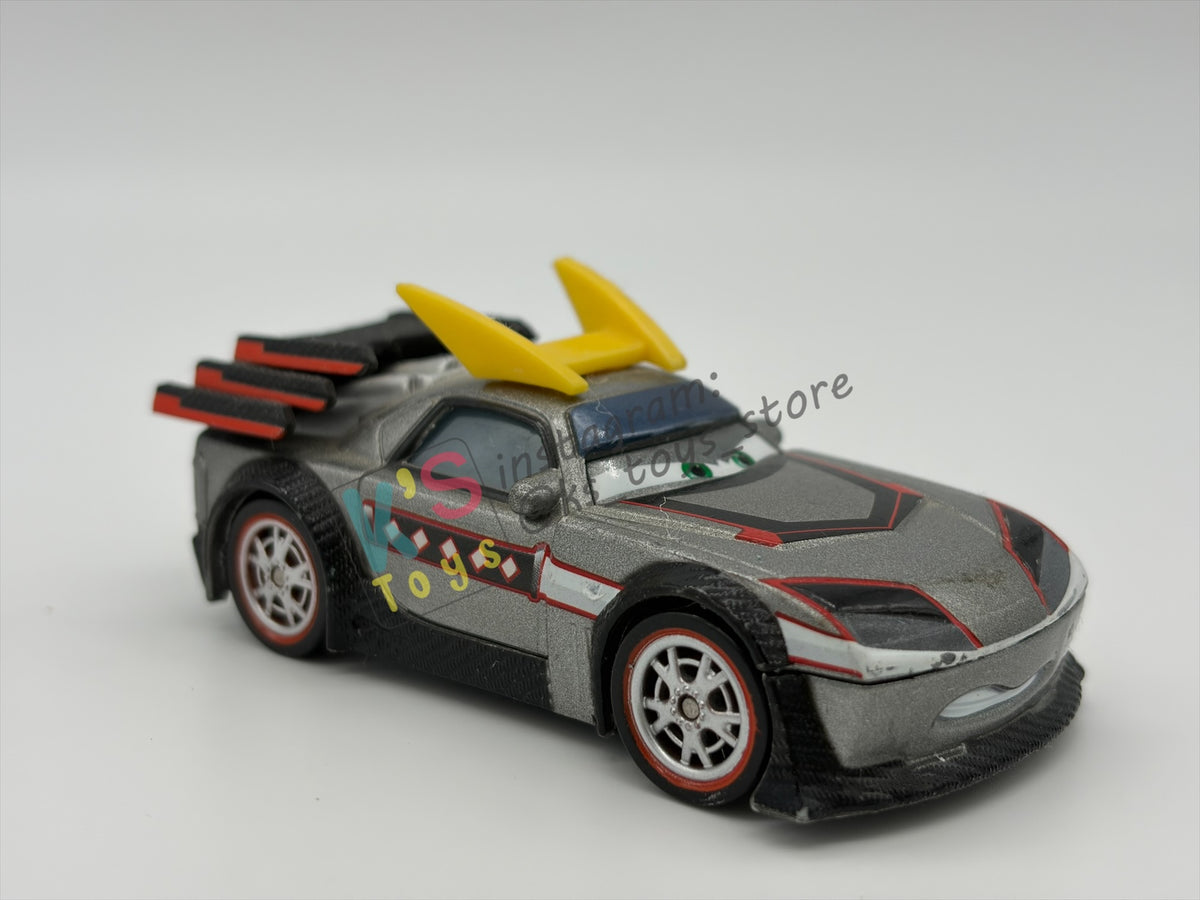 PRE-OWNED / LOOSE DISNEY PIXAR CARS BY MATTEL - "KABUTO" TOKYO MATER SERIES - PLAYED IN GOOD CONDITION - READ DESCRIPTION!!!!!!!!!!