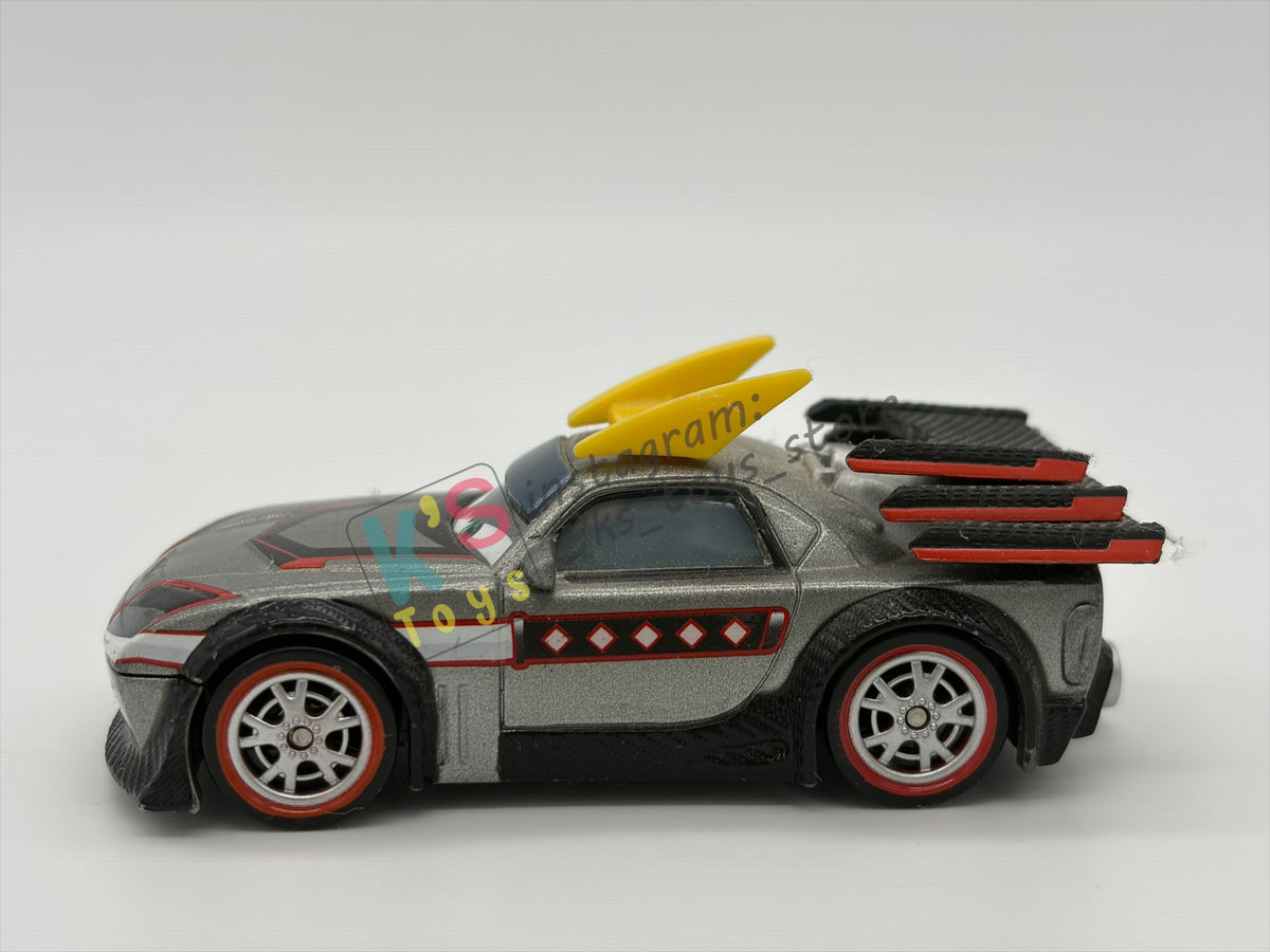 PRE-OWNED / LOOSE DISNEY PIXAR CARS BY MATTEL - "KABUTO" TOKYO MATER SERIES - PLAYED IN GOOD CONDITION - READ DESCRIPTION!!!!!!!!!!