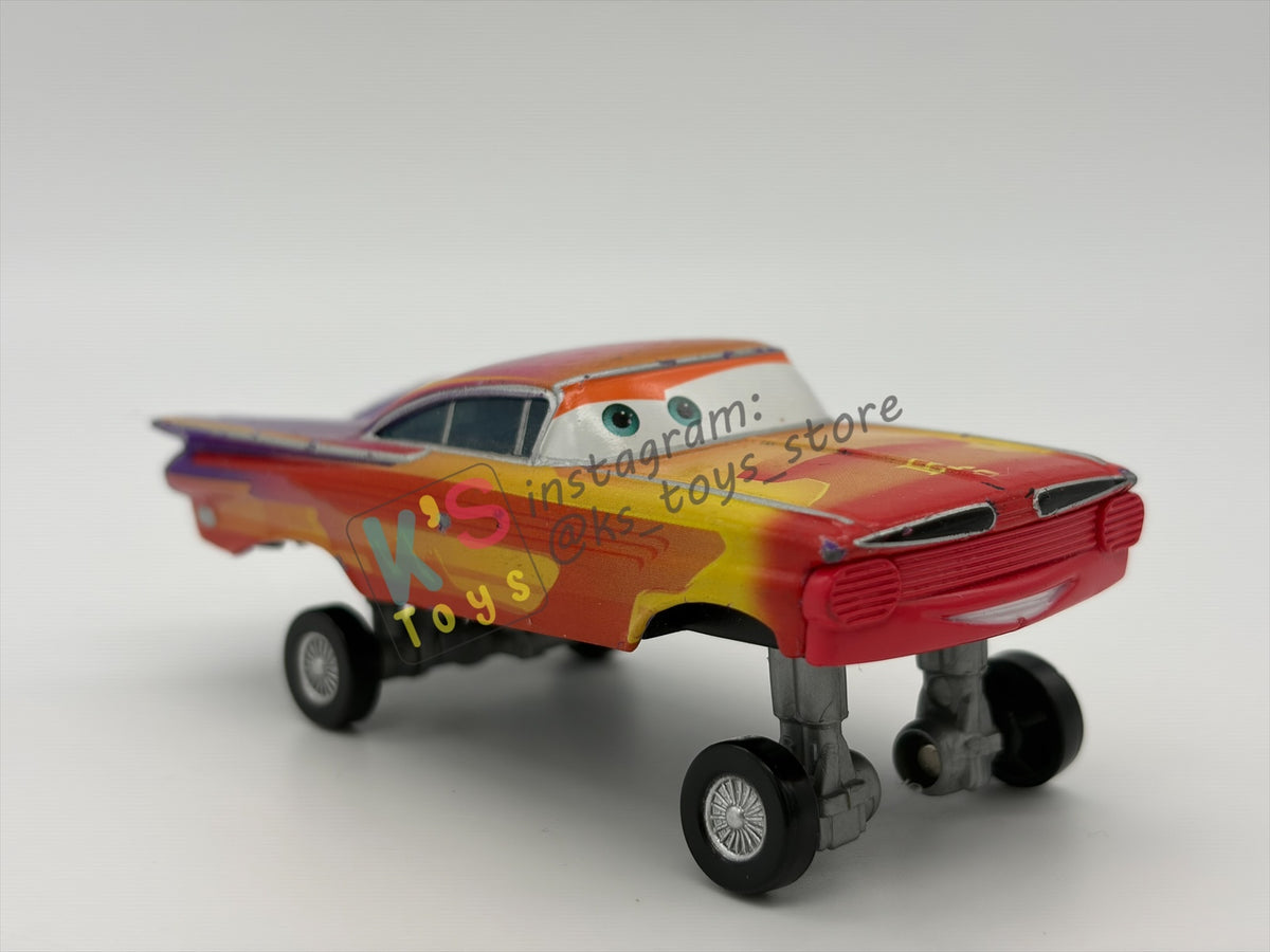 PRE-OWNED / LOOSE DISNEY PIXAR CARS BY MATTEL, "HYDRAULIC RADIATOR SPRINGS RAMONE" - CARS 2 RS RACE 7 PACK SERIES - GOOD CONDITION - READ DESCRIPTION!!!!!!!!!!!
