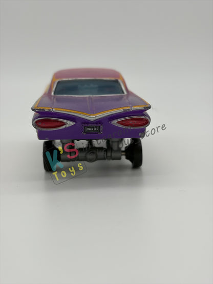 PRE-OWNED / LOOSE DISNEY PIXAR CARS BY MATTEL, "HYDRAULIC RADIATOR SPRINGS RAMONE" - CARS 2 RS RACE 7 PACK SERIES - GOOD CONDITION - READ DESCRIPTION!!!!!!!!!!!