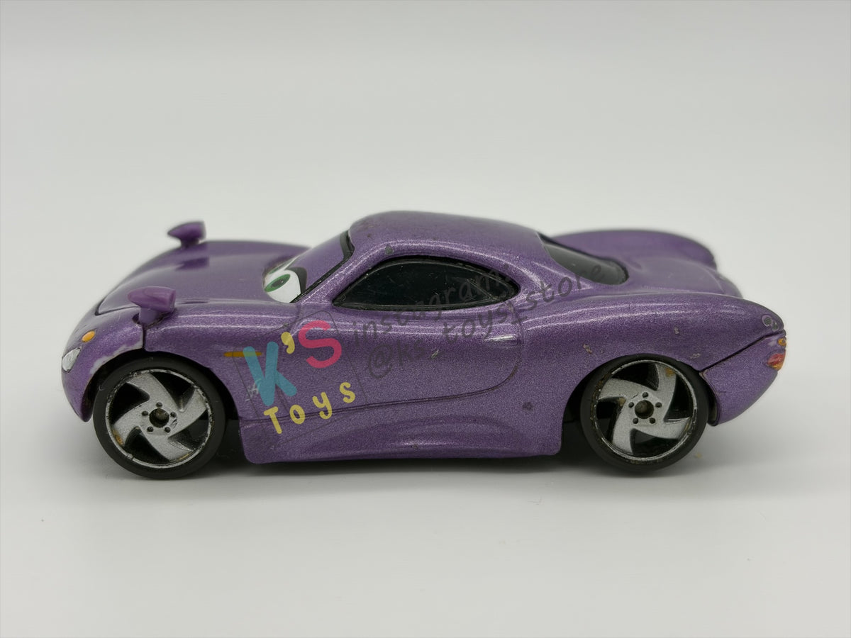 PRE-OWNED / LOOSE DISNEY PIXAR CARS - "HOLLEY SHIFTWELL" CARS 2 SERIES - GOOD CONDITION - READ DESCRIPTION!!!!!!!!!!