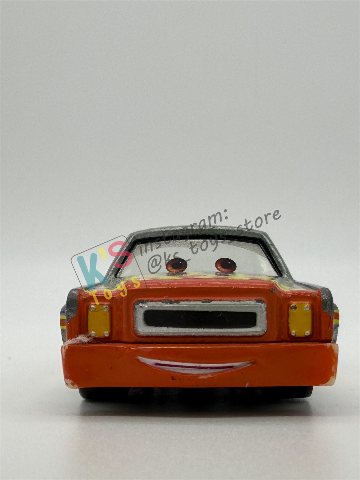 PRE-OWNED / LOOSE DISNEY PIXAR CARS - "DARRELL CARTRIP (CARS 2 VARIANT)" CARS 2 SERIES - GOOD CONDITION