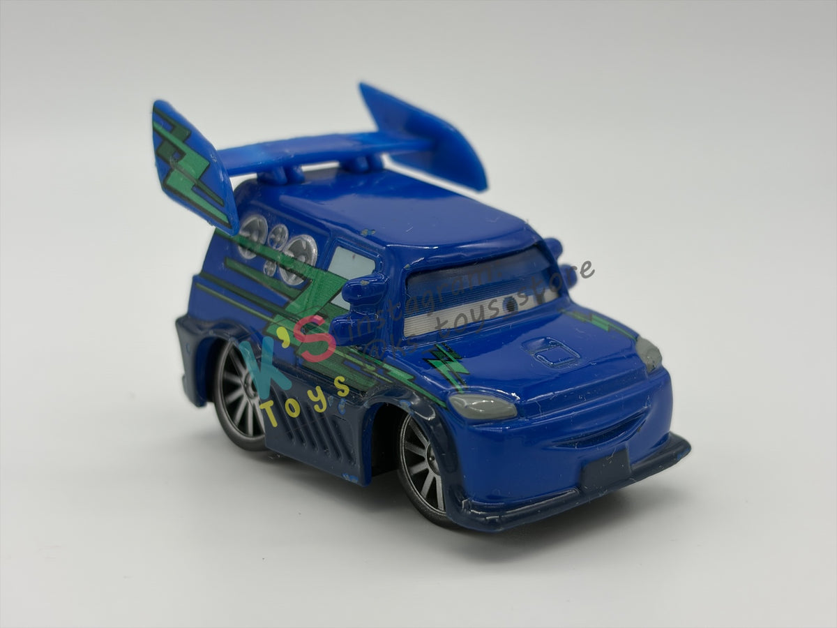 PRE-OWNED / LOOSE DISNEY PIXAR CARS BY MATTEL - DJ LENTICULAR V2 - NEAR MINT CONDITION - READ DESCRIPTION!!!!!!!!!!!