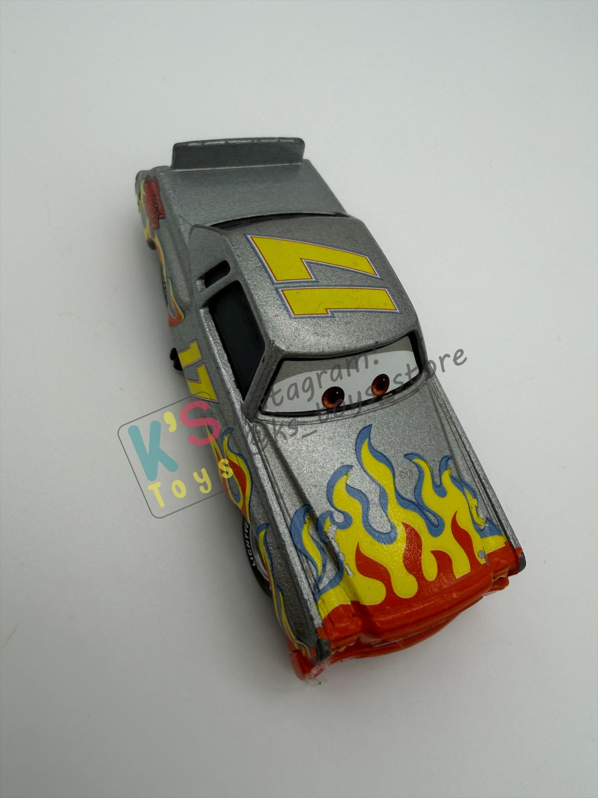 PRE-OWNED / LOOSE DISNEY PIXAR CARS - "DARRELL CARTRIP (CARS 2 VARIANT)" CARS 2 SERIES - GOOD CONDITION