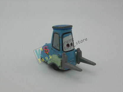 FREE ITEM!!! PRE-OWNED / LOOSE DISNEY PIXAR CARS - "RACE TEAM GUIDO" CARS 2 SERIES - WELL LOVED CONDITION