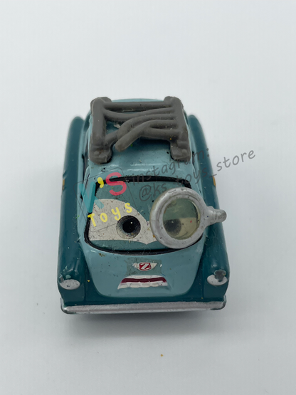 PRE-OWNED / LOOSE DISNEY PIXAR CARS 1:55 BY MATTEL - "PROFESSOR Z" CARS 2 SERIES - NEAR MINT CONDITION