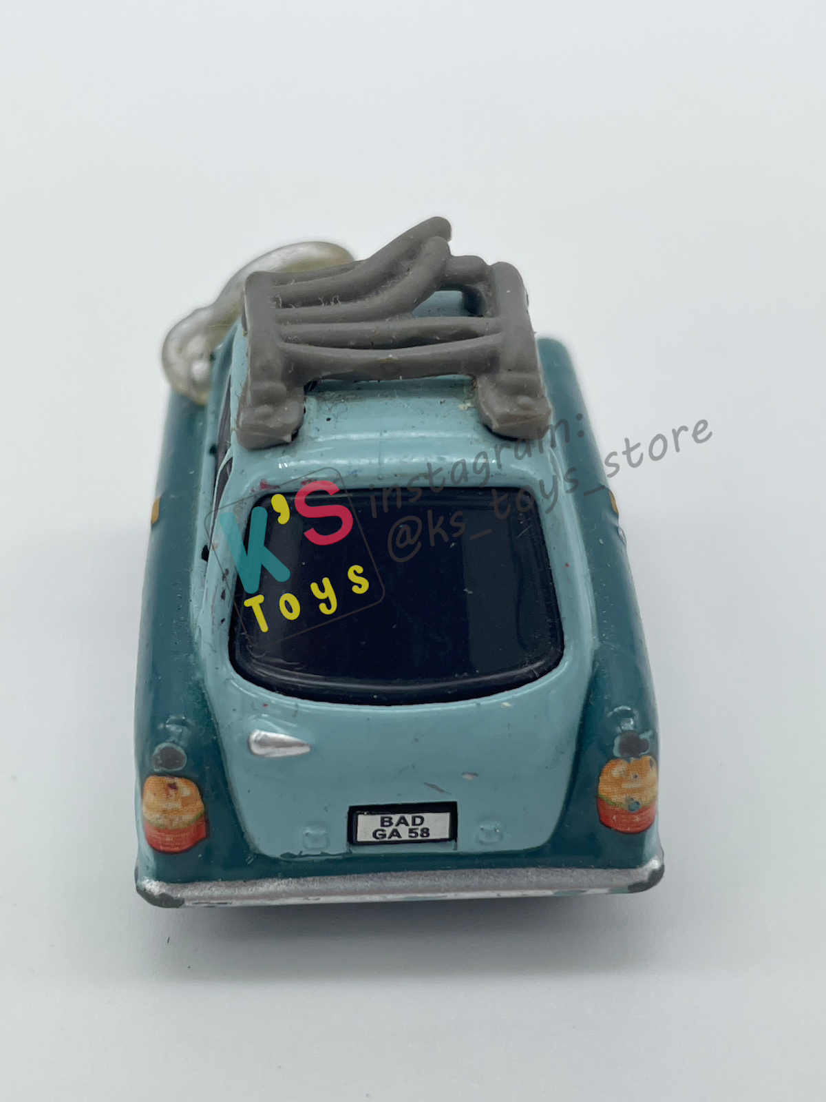PRE-OWNED / LOOSE DISNEY PIXAR CARS 1:55 BY MATTEL - "PROFESSOR Z" CARS 2 SERIES - NEAR MINT CONDITION