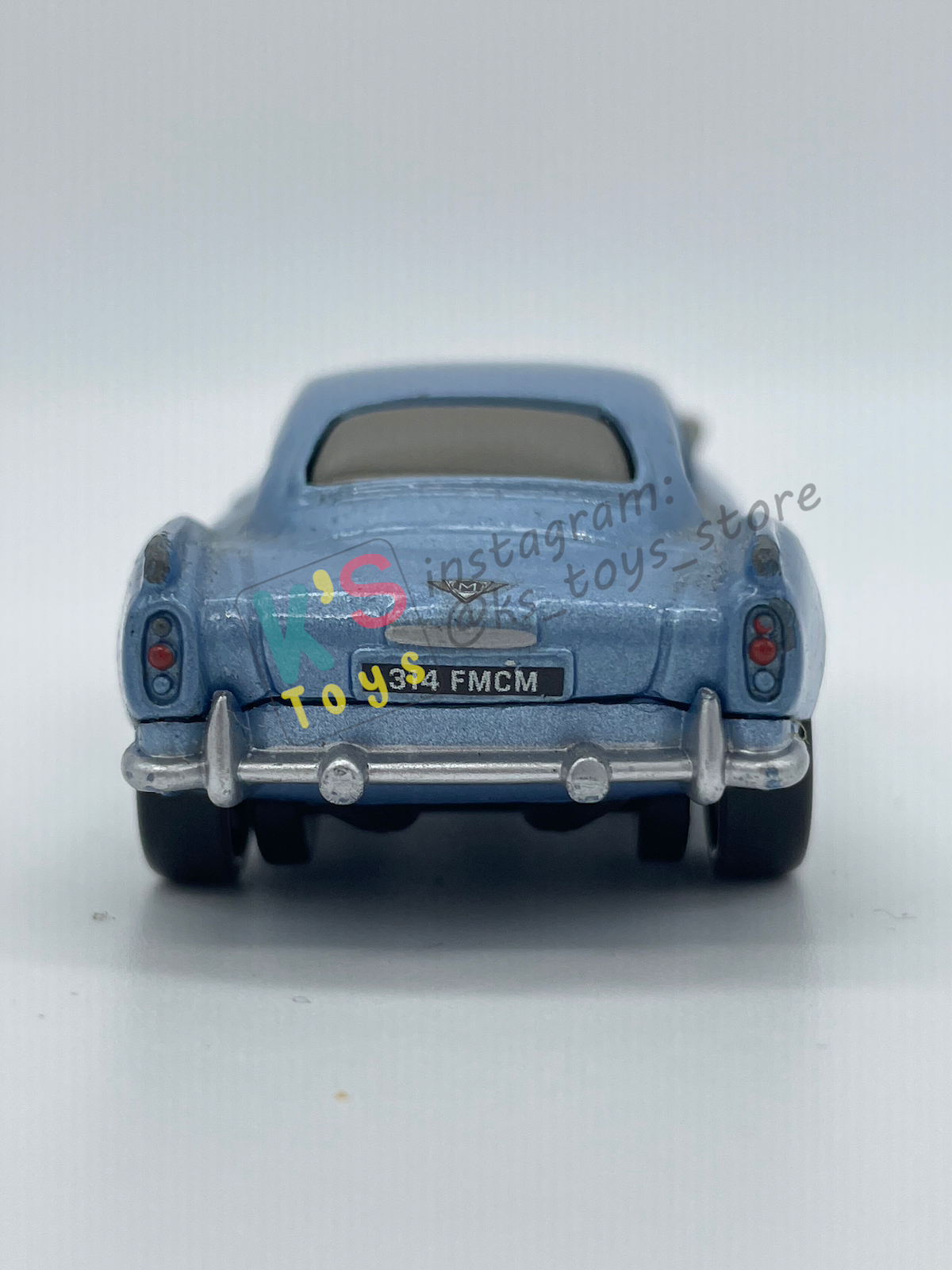 PRE-OWNED / LOOSE DISNEY PIXAR CARS BY MATTEL - "LIGHT & SOUNDS FINN MCMISSILE" - CARS 2 LIGHT & SOUNDS SERIES - GOOD CONDITION - READ DESCRIPTION!!!!!!!!!!!