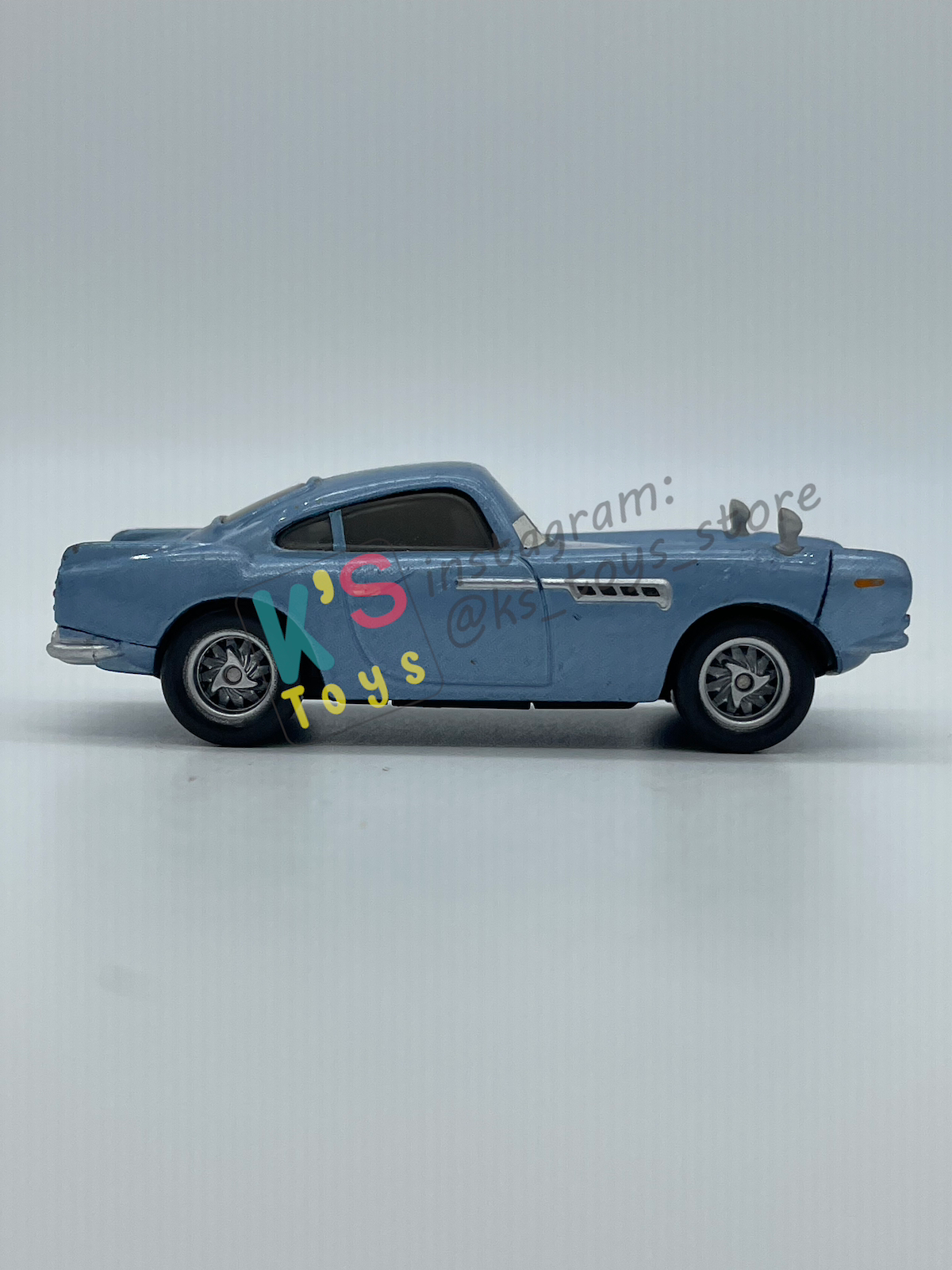 PRE-OWNED / LOOSE DISNEY PIXAR CARS BY MATTEL - "LIGHT & SOUNDS FINN MCMISSILE" - CARS 2 LIGHT & SOUNDS SERIES - GOOD CONDITION - READ DESCRIPTION!!!!!!!!!!!