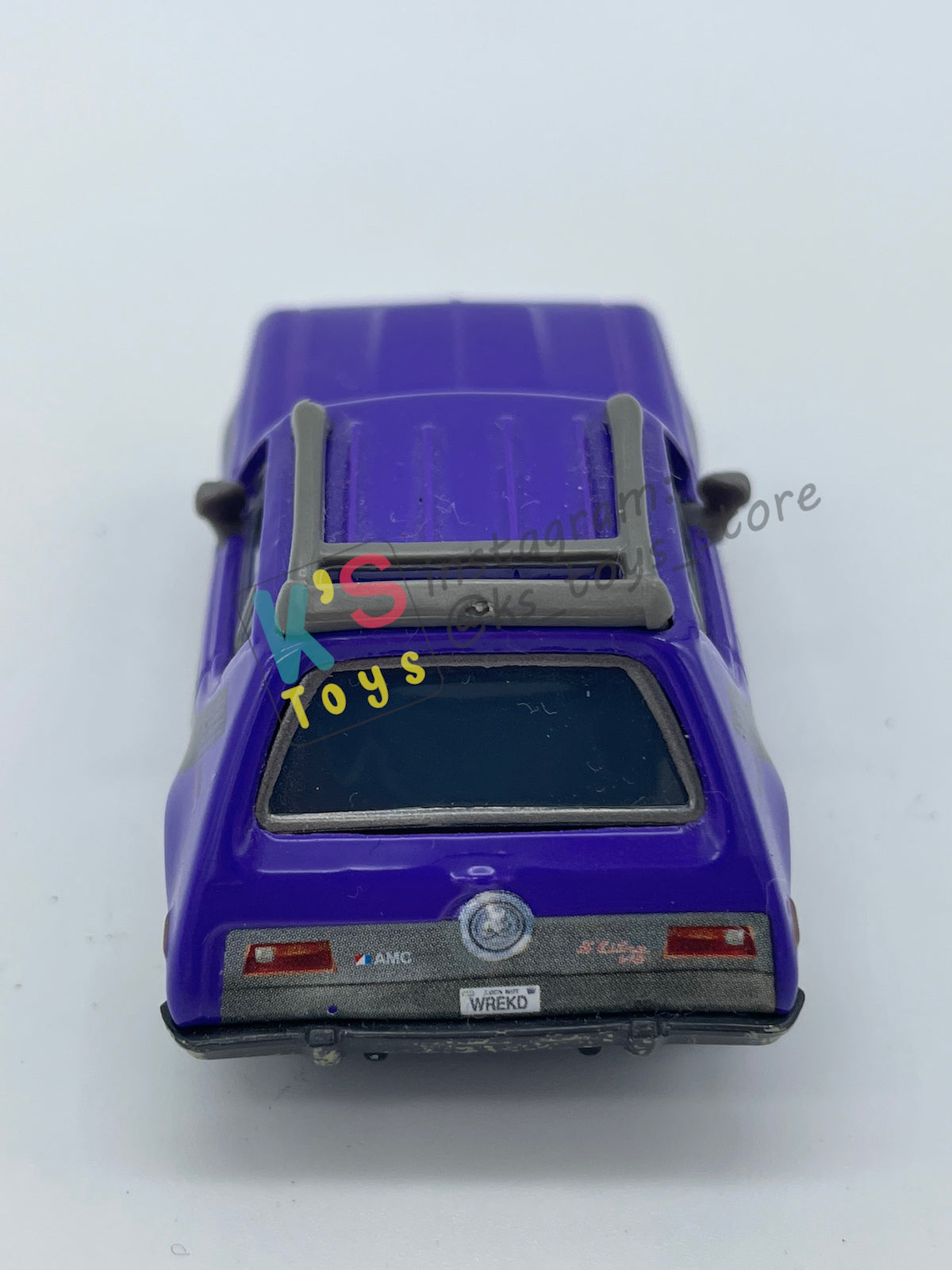 PRE-OWNED / LOOSE DISNEY PIXAR CARS 1:55 BY MATTEL - "DON CRUMLIN (BROWN EYES VARIANT)" CARS 2 LONDON CHASE SERIES - NEAR MINT CONDITION