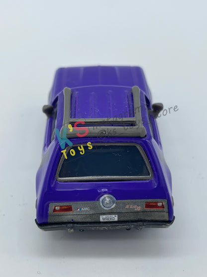 PRE-OWNED / LOOSE DISNEY PIXAR CARS 1:55 BY MATTEL - "DON CRUMLIN (BROWN EYES VARIANT)" CARS 2 LONDON CHASE SERIES - NEAR MINT CONDITION