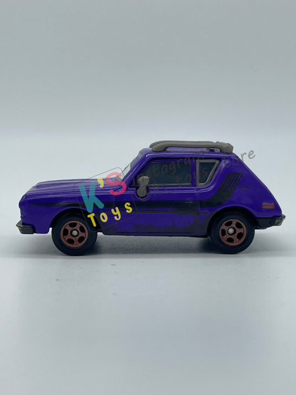 PRE-OWNED / LOOSE DISNEY PIXAR CARS 1:55 BY MATTEL - "DON CRUMLIN (GREEN EYES)" CARS 2 SERIES - NEAR MINT CONDITION