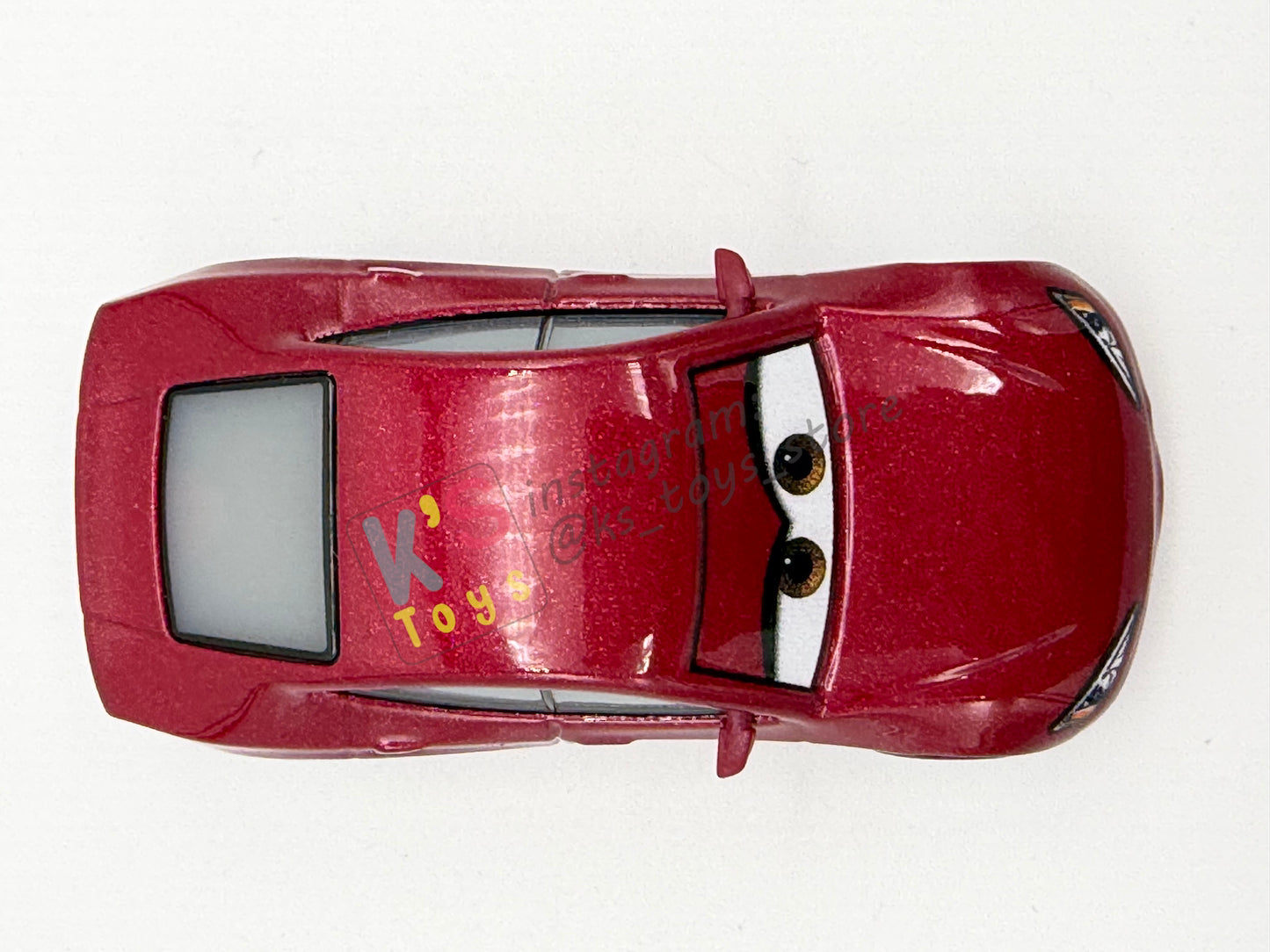 PRE-OWNED / LOOSE DISNEY PIXAR CARS - "NATALIE CERTAIN (VARIANT)" CARS 3 SERIES - MINT / NEAR MINT CONDITION