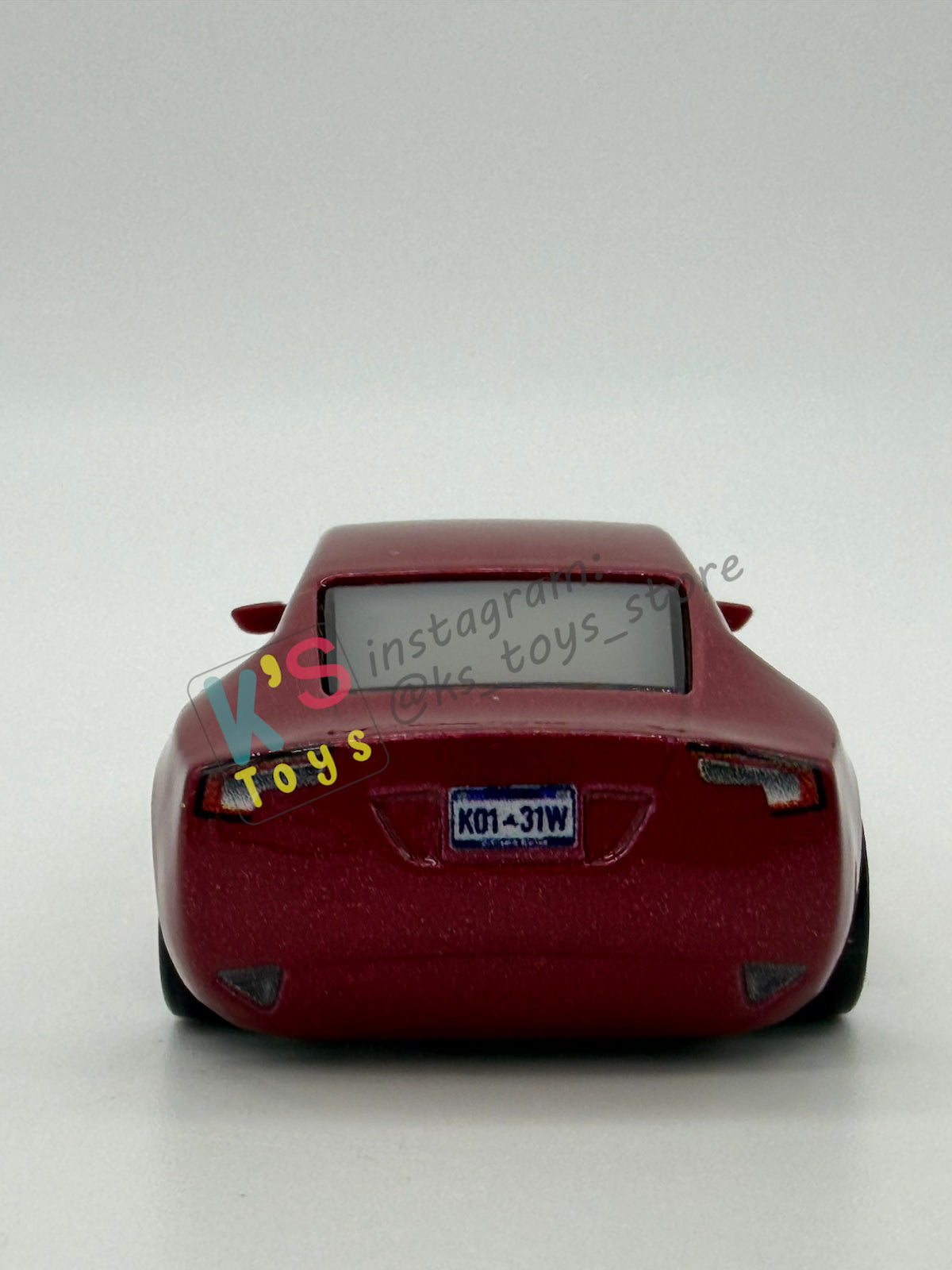 PRE-OWNED / LOOSE DISNEY PIXAR CARS - "NATALIE CERTAIN (VARIANT)" CARS 3 SERIES - MINT / NEAR MINT CONDITION