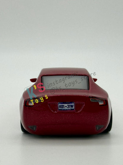 PRE-OWNED / LOOSE DISNEY PIXAR CARS - "NATALIE CERTAIN (VARIANT)" CARS 3 SERIES - MINT / NEAR MINT CONDITION