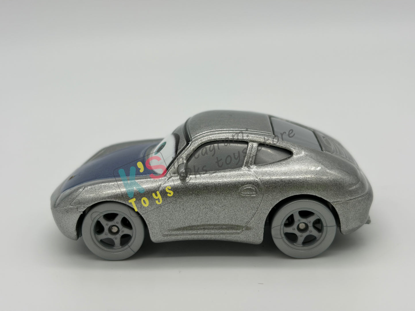 PRE-OWNED / LOOSE DISNEY PIXAR CARS - "SALLY DISNEY 100 YEAR SILVER" DISNEY 100 YEAR SERIES - MINT / NEAR MINT CONDITION