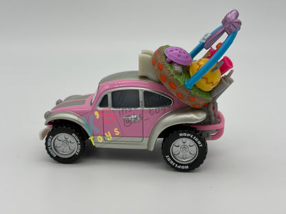 PRE-OWNED / LOOSE DISNEY PIXAR CARS - "EASTER BUGGY WITH BASKET" MATER AND THE EASTER BUGGY SERIES - MINT / NEAR MINT CONDITION
