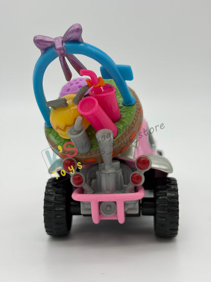 PRE-OWNED / LOOSE DISNEY PIXAR CARS - "EASTER BUGGY WITH BASKET" MATER AND THE EASTER BUGGY SERIES - MINT / NEAR MINT CONDITION
