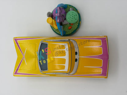 PRE-OWNED / LOOSE DISNEY PIXAR CARS - "EASTER RAMONE WITH BASKET" MATER AND THE EASTER BUGGY SERIES - MINT / NEAR MINT CONDITION