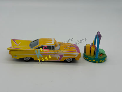 PRE-OWNED / LOOSE DISNEY PIXAR CARS - "EASTER RAMONE WITH BASKET" MATER AND THE EASTER BUGGY SERIES - MINT / NEAR MINT CONDITION