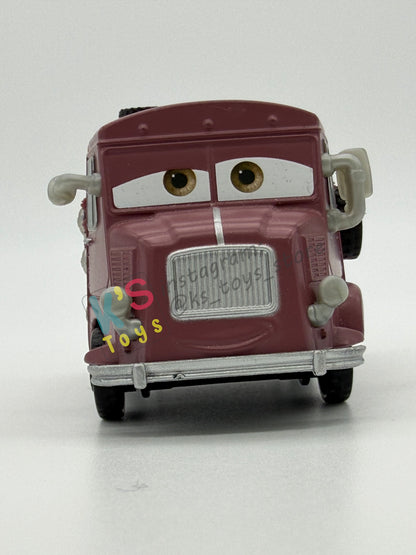 PRE-OWNED / LOOSE DISNEY PIXAR CARS - "ALEXIS WHEELSON" CARS 2 PARIS PARTS MARKET SERIES - MINT / NEAR MINT CONDITION