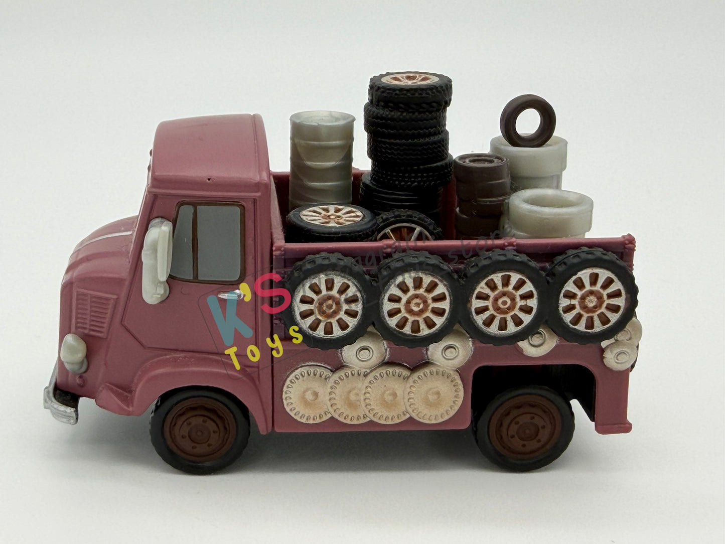 PRE-OWNED / LOOSE DISNEY PIXAR CARS - "ALEXIS WHEELSON" CARS 2 PARIS PARTS MARKET SERIES - MINT / NEAR MINT CONDITION