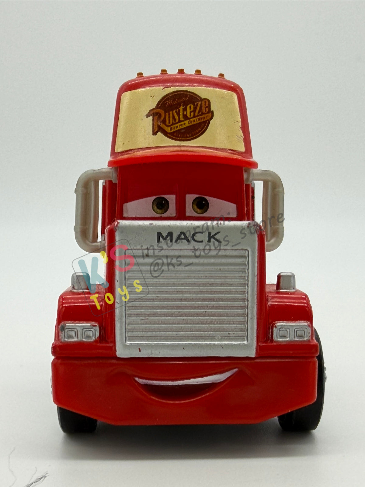 PRE-OWNED / LOOSE DISNEY PIXAR CARS - "MACK CARS 1" CARS SERIES - GOOD CONDITION