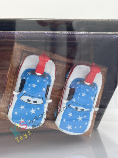 DISNEY PIXAR CARS - CARS TOON MATER THE GREATER 4-PACK GIFT SET - LUG, ROCKET MATER, MATER FAN MIA, MATER FAN TIA - BNIB