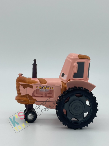 PRE-OWNED / LOOSE DISNEY PIXAR CARS - "PINK TRACTOR" - GOOD CONDITION