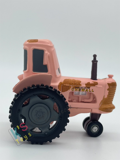 PRE-OWNED / LOOSE DISNEY PIXAR CARS - "PINK TRACTOR" - GOOD CONDITION