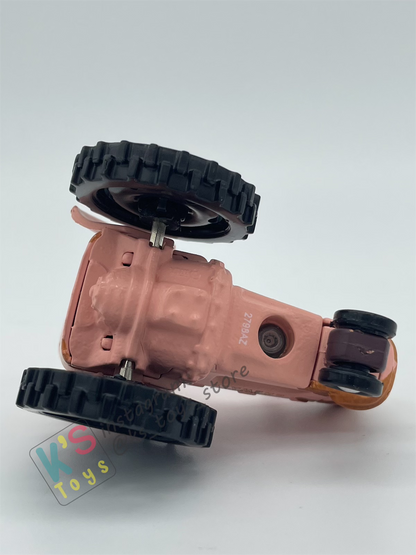 PRE-OWNED / LOOSE DISNEY PIXAR CARS - "PINK TRACTOR" - GOOD CONDITION