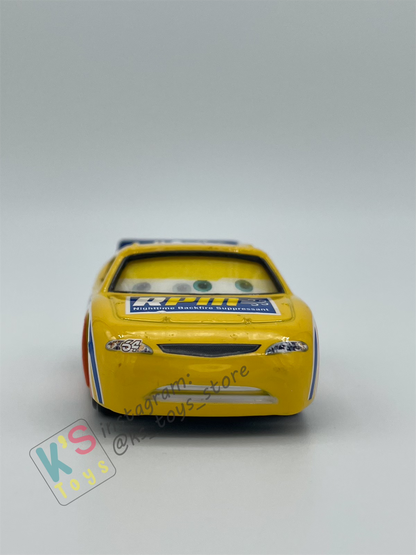 PRE-OWNED / LOOSE DISNEY PIXAR CARS - "WINFORD BRADFORD RPM" LENTICULAR EYES SERIES - EXCELLENT CONDITION