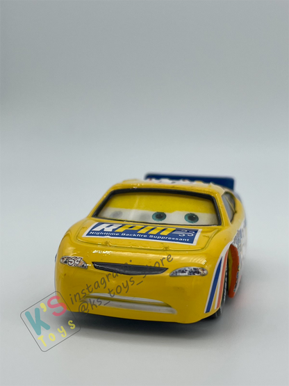 PRE-OWNED / LOOSE DISNEY PIXAR CARS - "WINFORD BRADFORD RPM" LENTICULAR EYES SERIES - EXCELLENT CONDITION