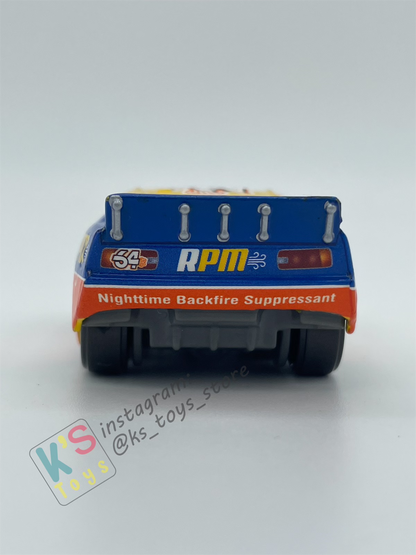 PRE-OWNED / LOOSE DISNEY PIXAR CARS - "WINFORD BRADFORD RPM" LENTICULAR EYES SERIES - EXCELLENT CONDITION