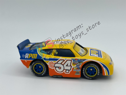 PRE-OWNED / LOOSE DISNEY PIXAR CARS - "WINFORD BRADFORD RPM" LENTICULAR EYES SERIES - EXCELLENT CONDITION