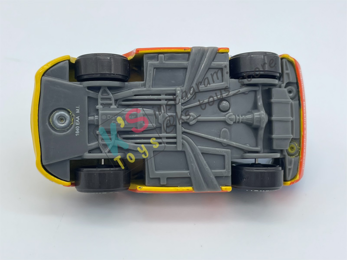 PRE-OWNED / LOOSE DISNEY PIXAR CARS - "WINFORD BRADFORD RPM" LENTICULAR EYES SERIES - EXCELLENT CONDITION