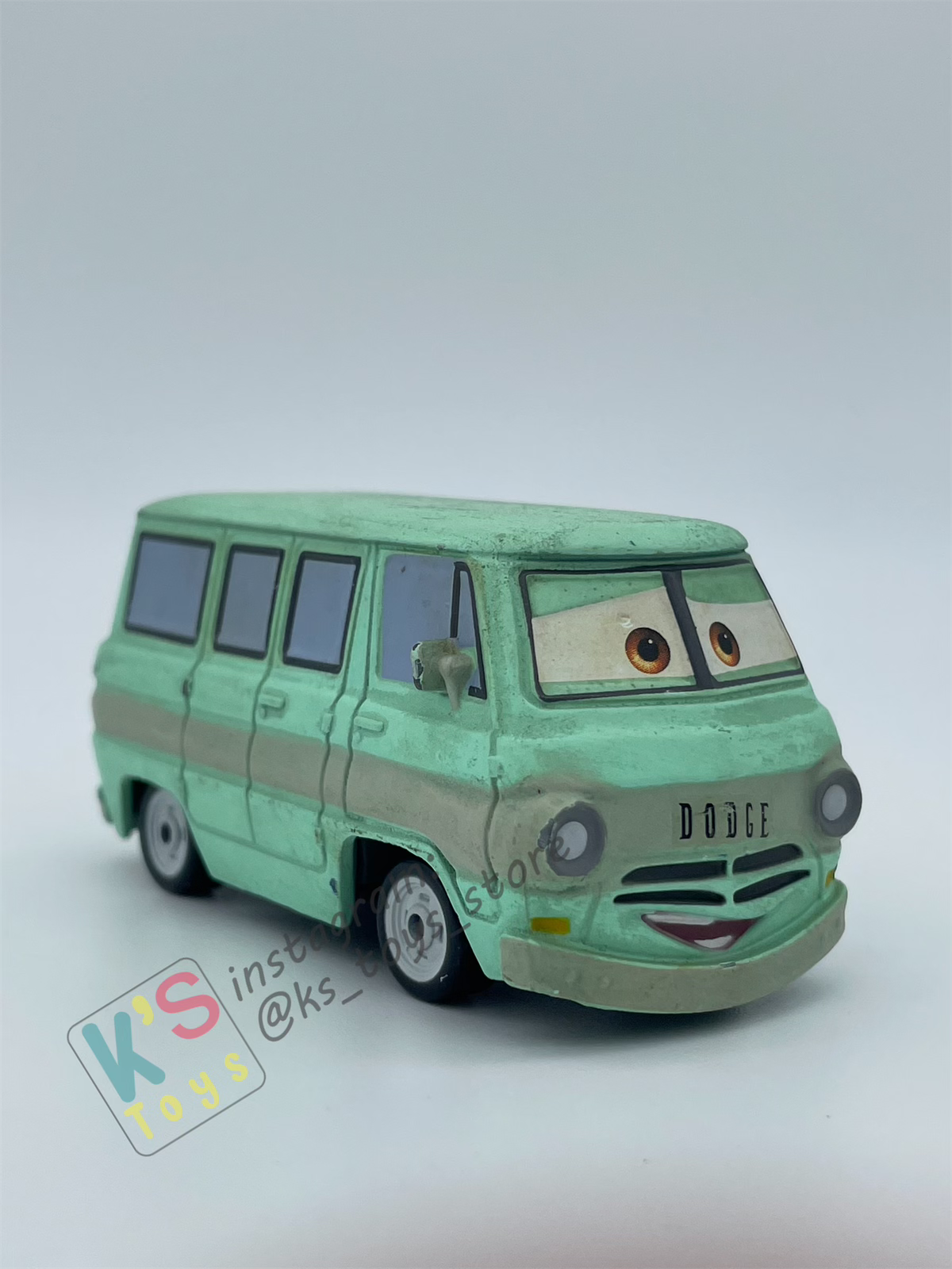 PRE-OWNED / LOOSE DISNEY PIXAR CARS - "DUSTY RUST-EZE" - GOOD CONDITION