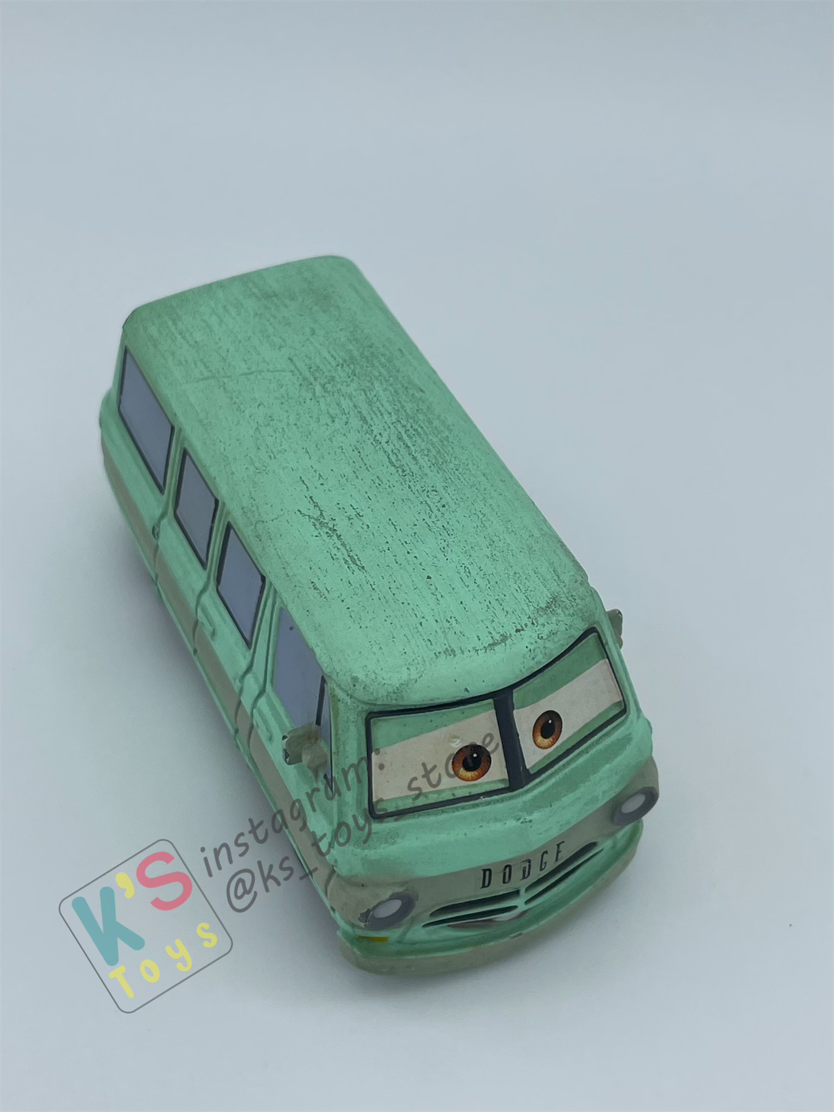 PRE-OWNED / LOOSE DISNEY PIXAR CARS - "DUSTY RUST-EZE" - GOOD CONDITION