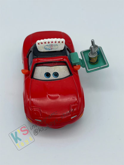 PRE-OWNED / LOOSE DISNEY PIXAR CARS - "WAITRESS TIA" - GOOD CONDITION