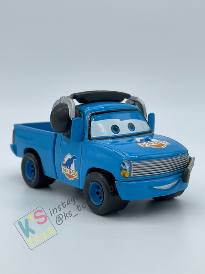 PRE-OWNED / LOOSE DISNEY PIXAR CARS - "ROGER WHEELER / DINOCO CREW CHIEF" - GOOD CONDITION
